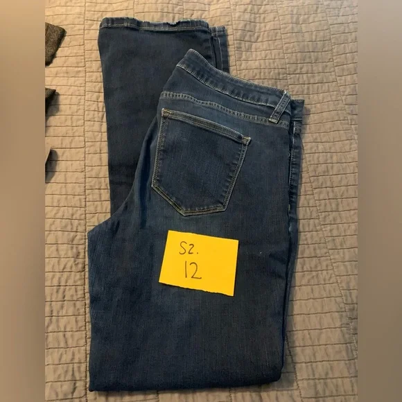 Sonoma blue jeans - slim boot, Womens size 12 - Picture 1 of 2